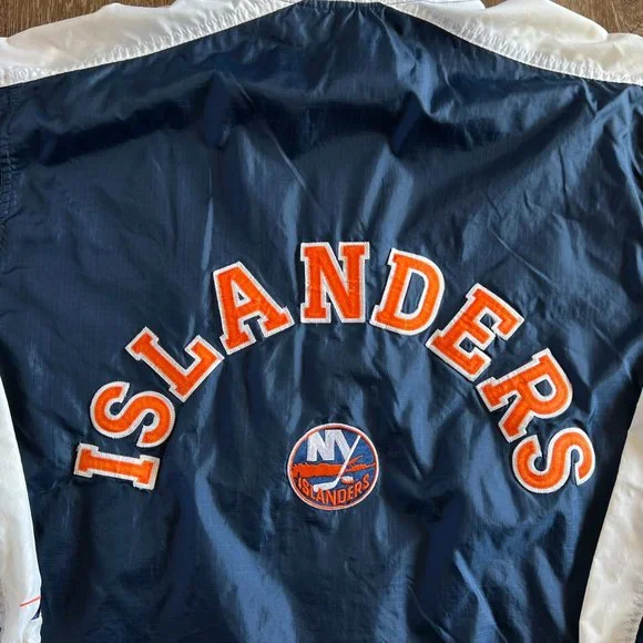 Vintage NHL Pro Player NY Islanders Windbreaker Jacket XL